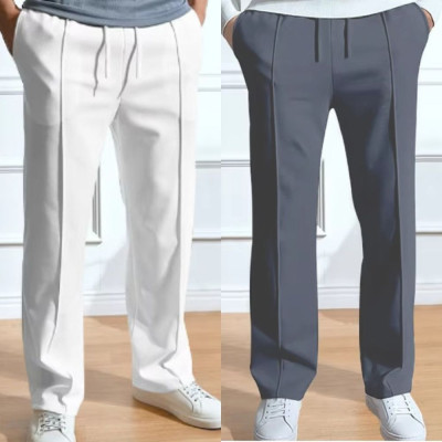 2 pcs Formal Pant Cutting Trouser For Men