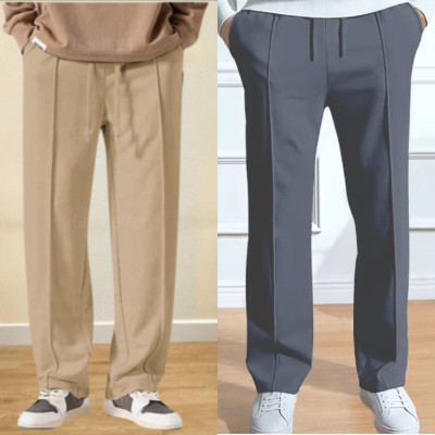 2 pcs Formal Pant Cutting Trouser For Men