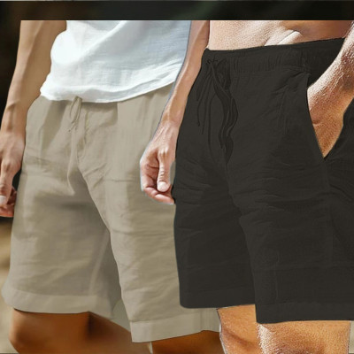2 Pcs Combo Summer Comfortable REMI Cotton Shorts
