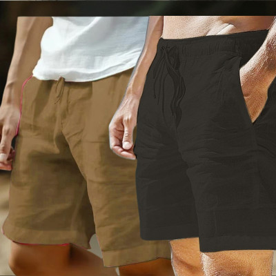 2 Pcs Combo Summer Comfortable REMI Cotton Shorts
