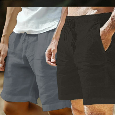 2 Pcs Combo Summer Comfortable REMI Cotton Shorts