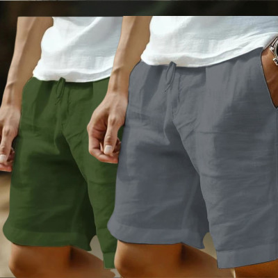 2 Pcs Combo Summer Comfortable REMI Cotton Shorts