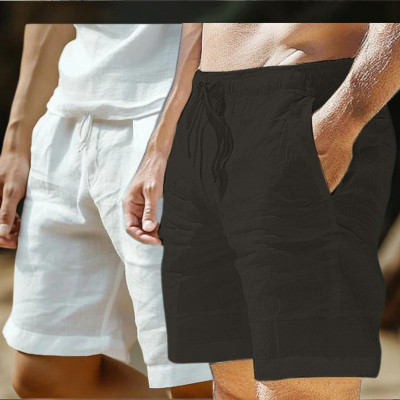 2 Pcs Combo Summer Comfortable REMI Cotton Shorts