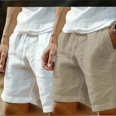 2 Pcs Combo Summer Comfortable REMI Cotton Shorts