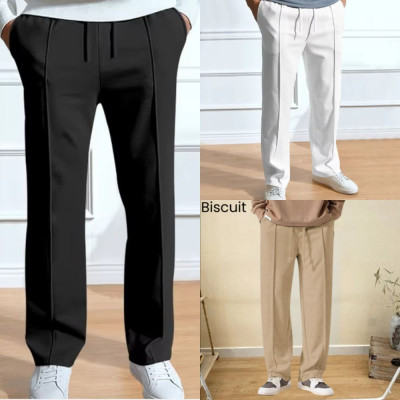 3 pcs Formal Pant Cutting Trouser For Men