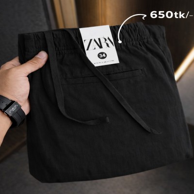 Most Demandable cotton trouser for Men (Black)