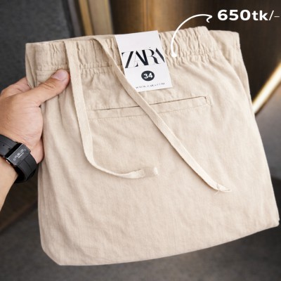 Most Demandable cotton trouser for Men (Biscuit)