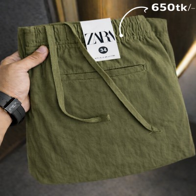 Most Demandable cotton trouser for Men (Olive)