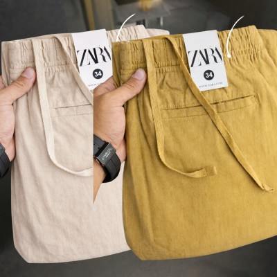 2 Pcs combo Most Demandable cotton trouser for Men (Biscuit & Brown)